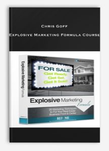 Chris Goff – Explosive Marketing Formula Course