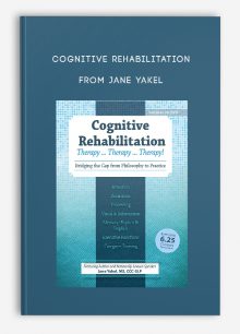 Cognitive Rehabilitation Therapy…therapy…therapy from Jane Yakel