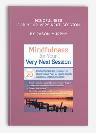 Mindfulness For Your Very Next Session More Than 20 Mindfulness Skills and Techniques for Your Treatment Plans for Trauma, Anxiety, Depression, Anger, and Addiction by Jason Murphy