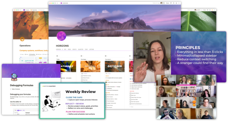 Marie Poulin – Notion Mastery – Notion Training Course