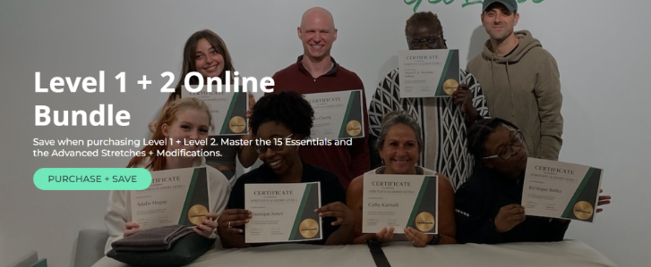 Stretch D Academy – Level 1 + 2 Online Bundle