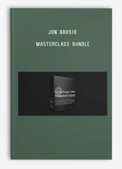 Jon Brosio – Masterclass Bundle